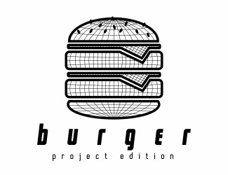 Projektowanie logo dla firm online BURGER PROJECT